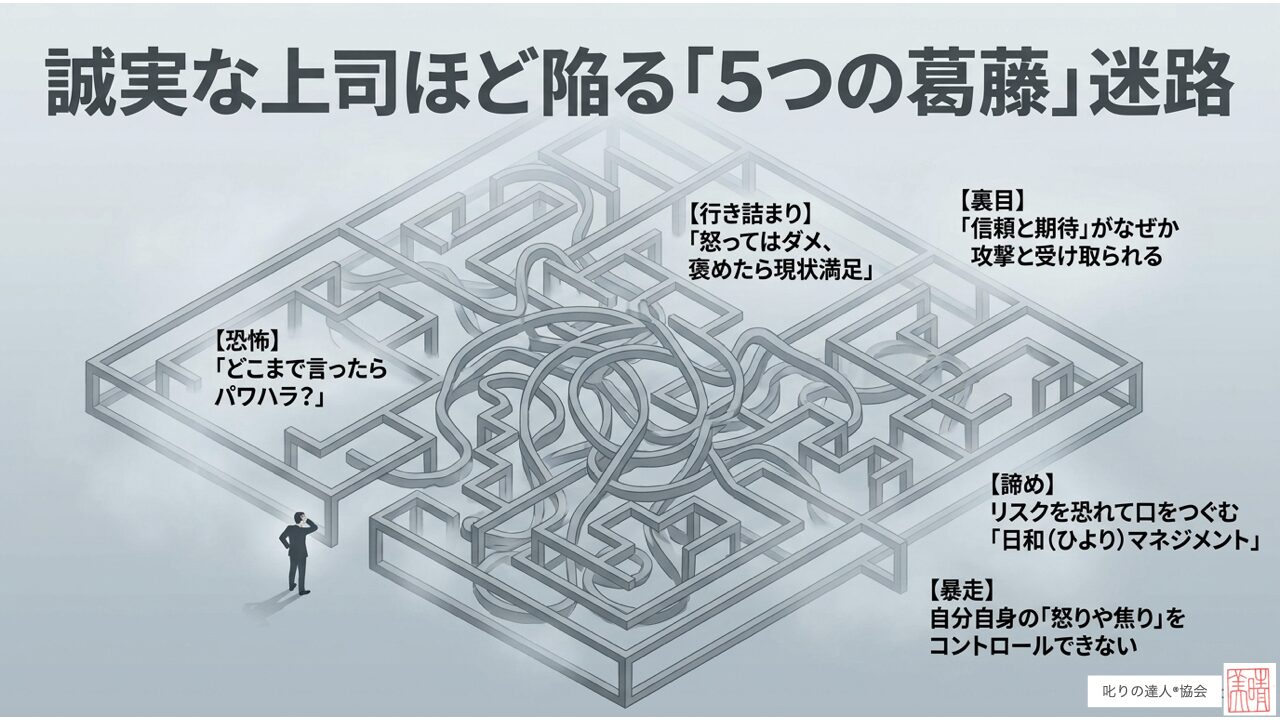 パワハラを恐れて部下に注意できないとお悩みの管理職必見！16万人を指導した「叱りの達人」河村晴美が、部下の成長と信頼関係を両立する「リスペクトフィードバック」を徹底解説。社会背景から現場の悩み5選、明日から使える5つの具体的なセリフまで叱りの達人河村晴美氏による完全網羅のコラムです。